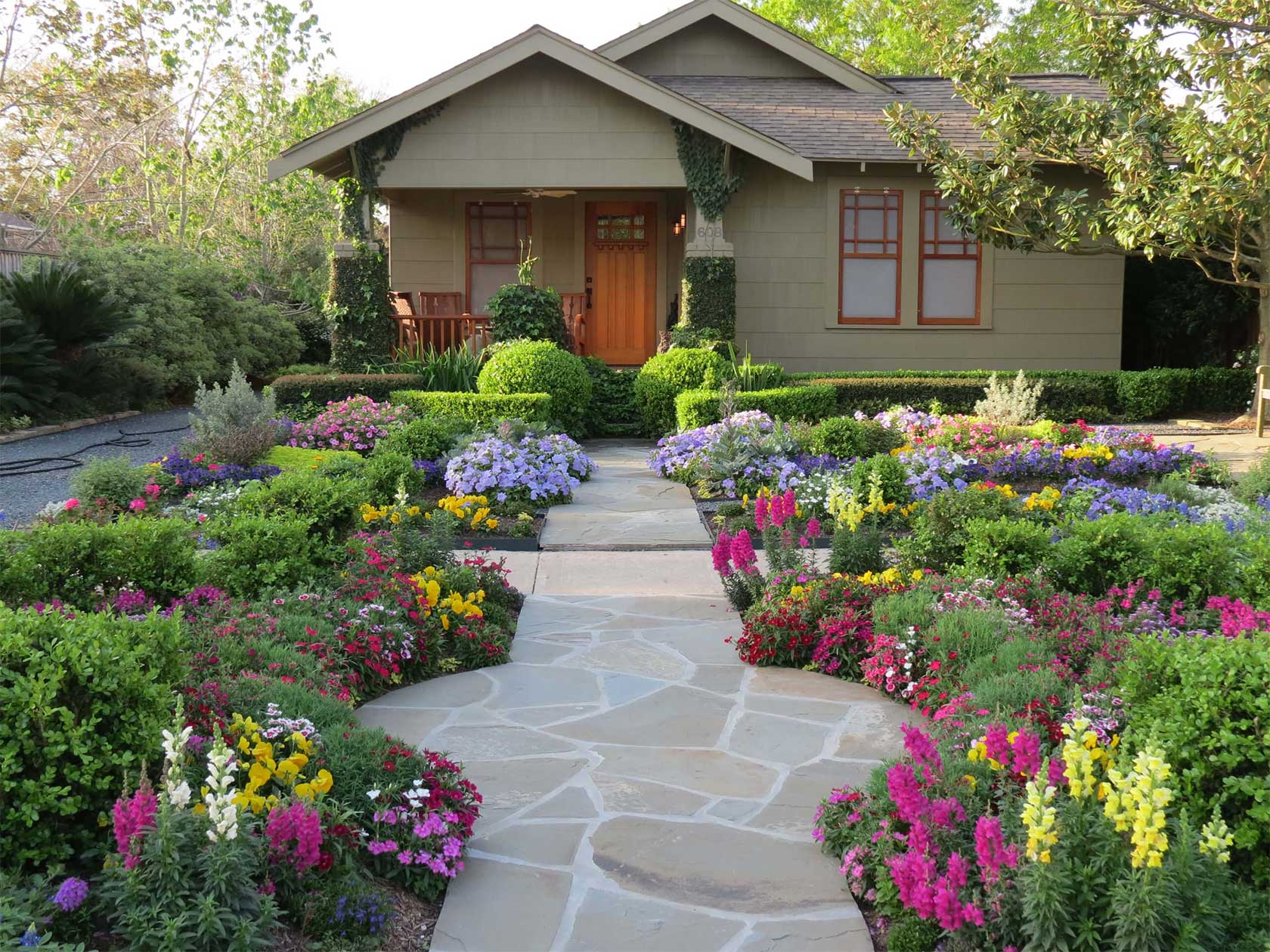 Garden design and landscaping