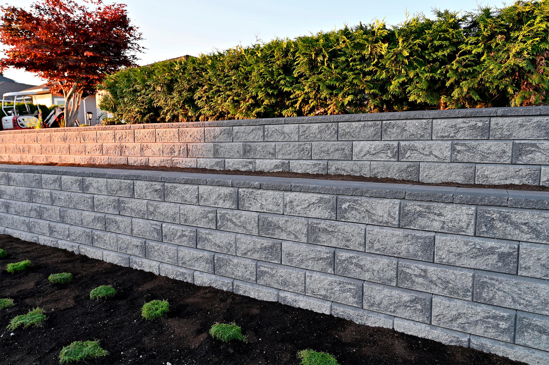 professional retaining wall